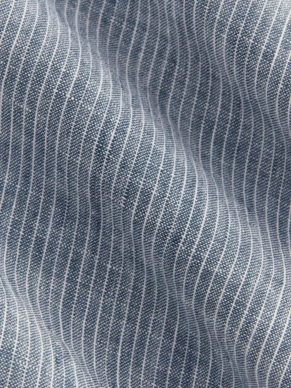 EVERLANE, The Way-High Drake Pant Women's 100% Linen Wide-Leg,  Blue Striped, 12